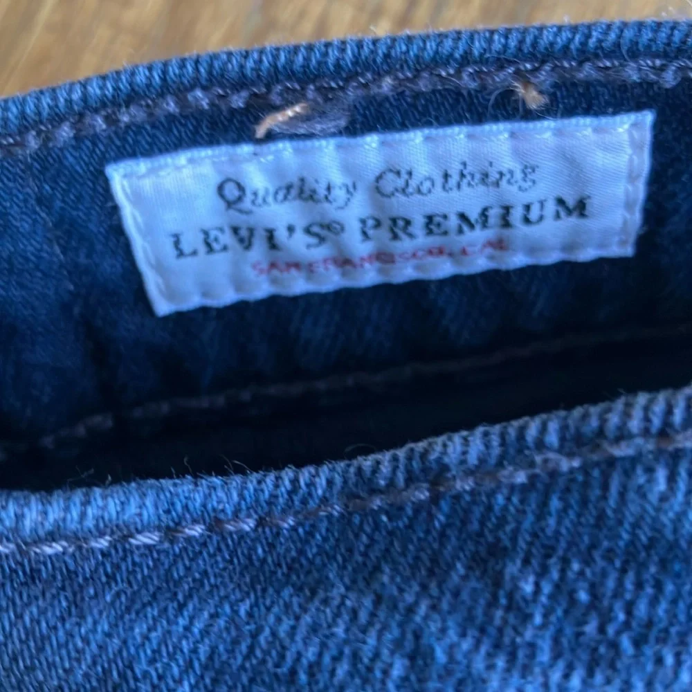 Levi's Blue Straight Jeans Classic Denim